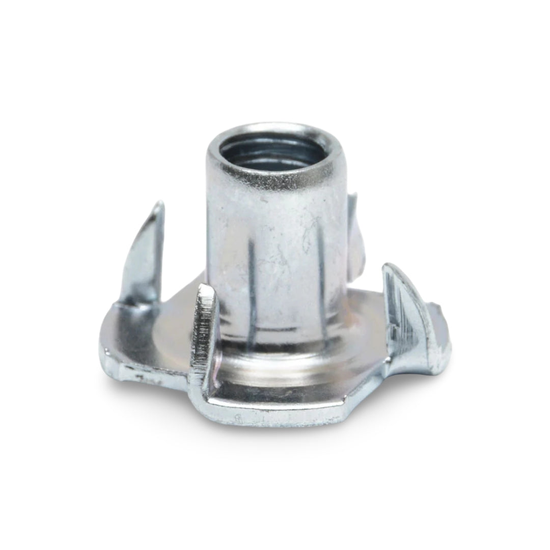 1/4-20 Barbed Steel T-Nut Image 1
