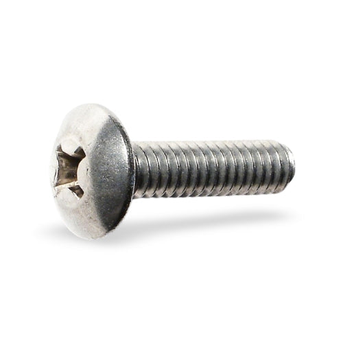 1/4-20 x 3/4 Stainless Steel Phillips Head Machine Screw Image 1