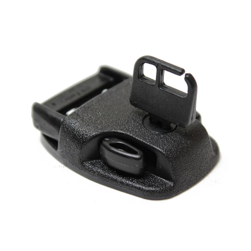 1" Black Locking Hot Tub Cover Strap Buckle Image 1