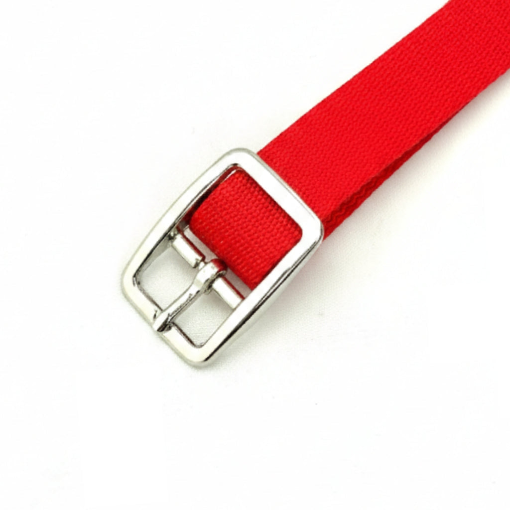 1" Nickel-Plated Zinc Webbing Tongue Buckle Image 2