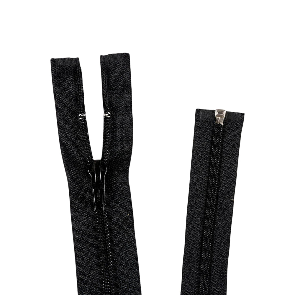 20" #5 Coil Open-End Locking Zipper Image 1
