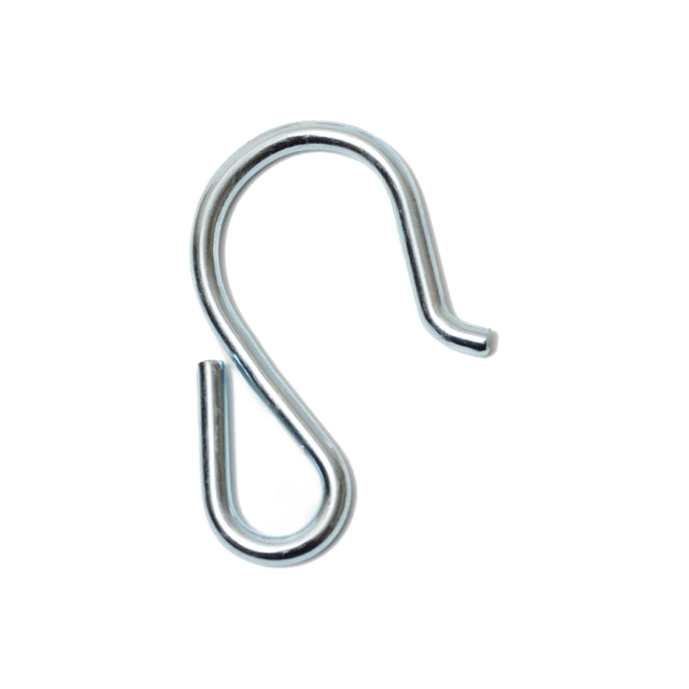 3/16" (#6) Nickel-Plated Steel Shock Cord S-Hook Image 1