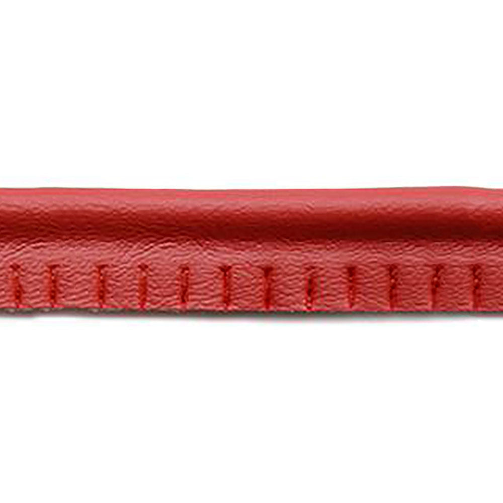3/16" x 5/16" White Water Red (001) Upholstery Piping Welt Image 1