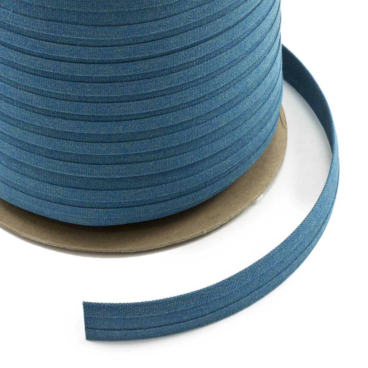 3/4" Sunbrella® Turquoise Straight-Cut Binding Tape Image 1
