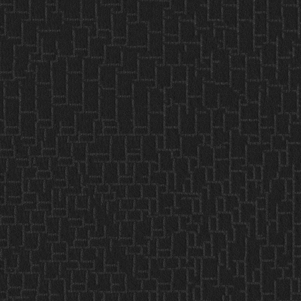 30" Black Embossed Decking Fabric Image 1