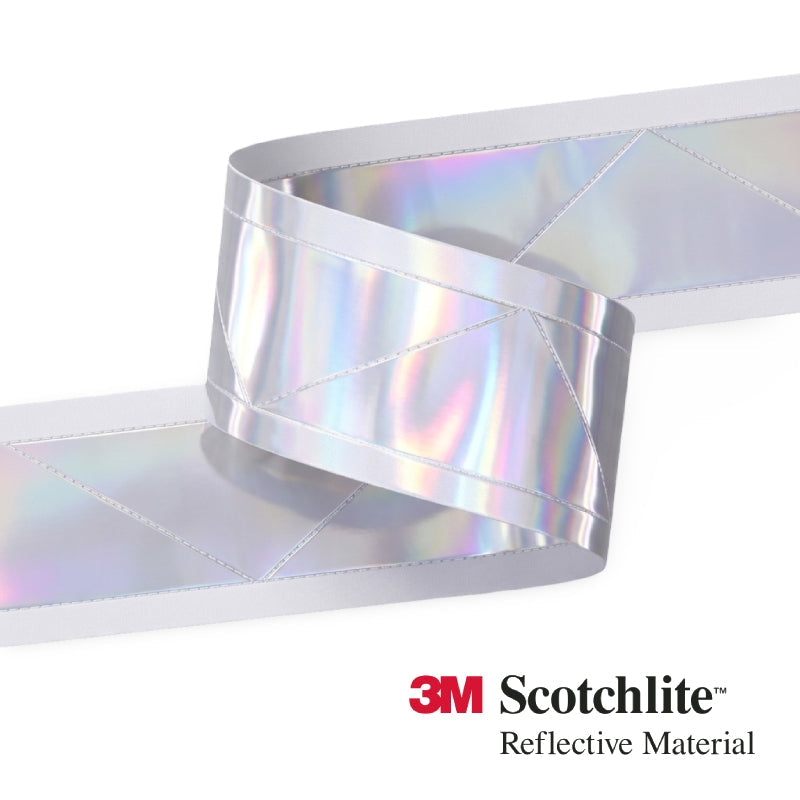 3M™ Scotchlite™ 6160 High-Gloss White Sew-On Reflective Trim Image 1