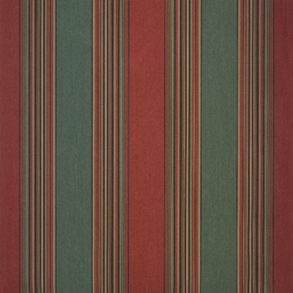 46" Sunbrella® Henna/Fern Vintage (4969-0000) Awning/Marine Fabric Image 1