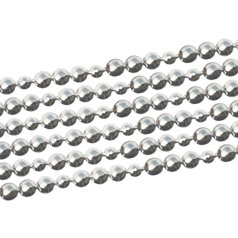 5/8" Nickel-Plated Decorative Nail Strip (1 Metre) Image 1