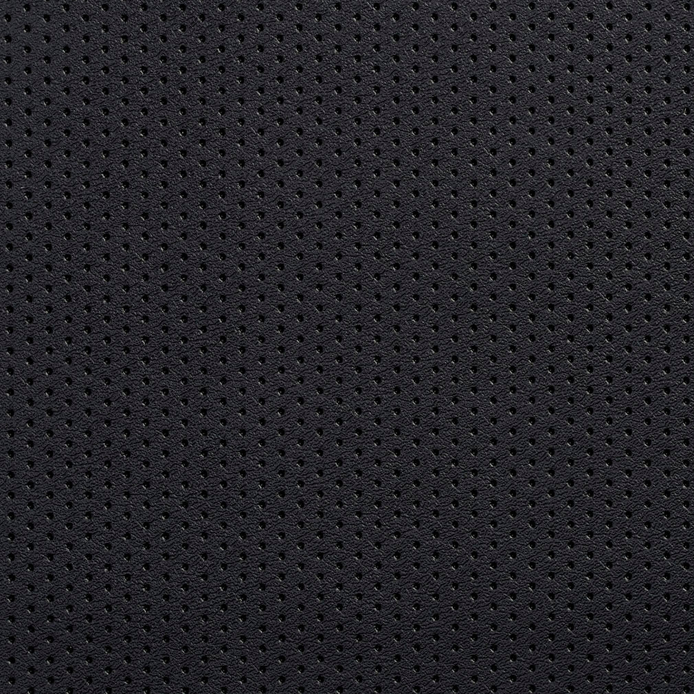 54" Black Foam-Backed Perforated Vinyl Headliner Fabric Image 1