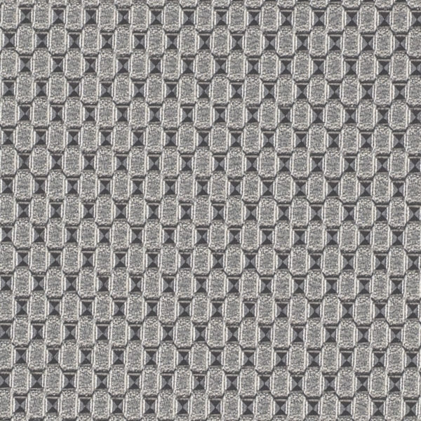 54" Morbern™ Wave Liquid Silver (206) Vinyl Fabric Image 1