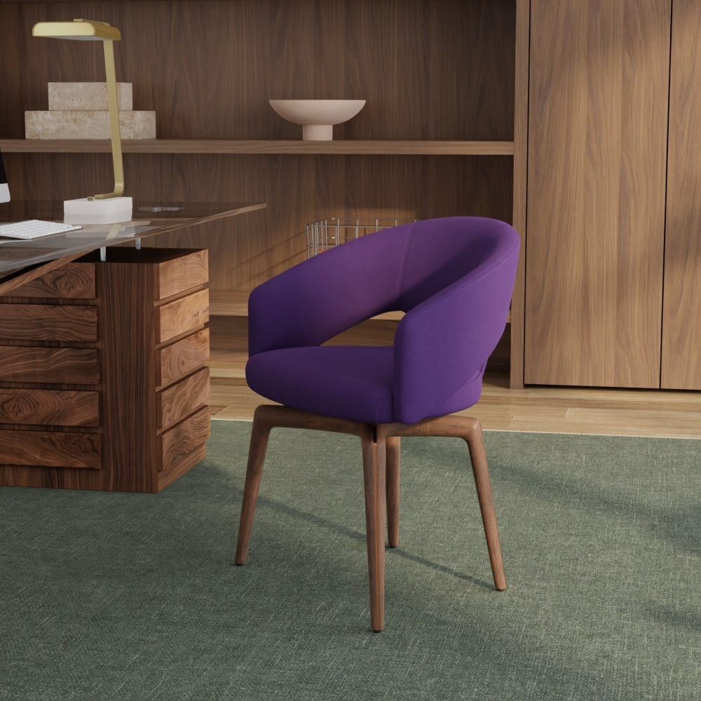 54" Spradling® Silvertex Aubergine (8862) Vinyl Fabric - upholstery example