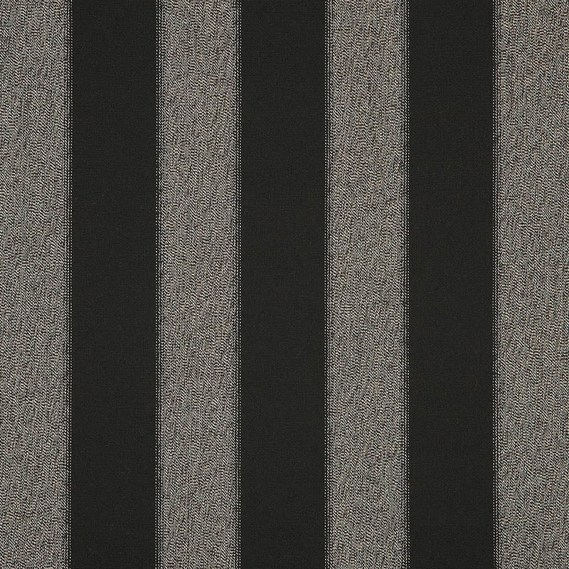 54" Sunbrella® Centered Onyx (56109-0001) Upholstery Fabric Image 1
