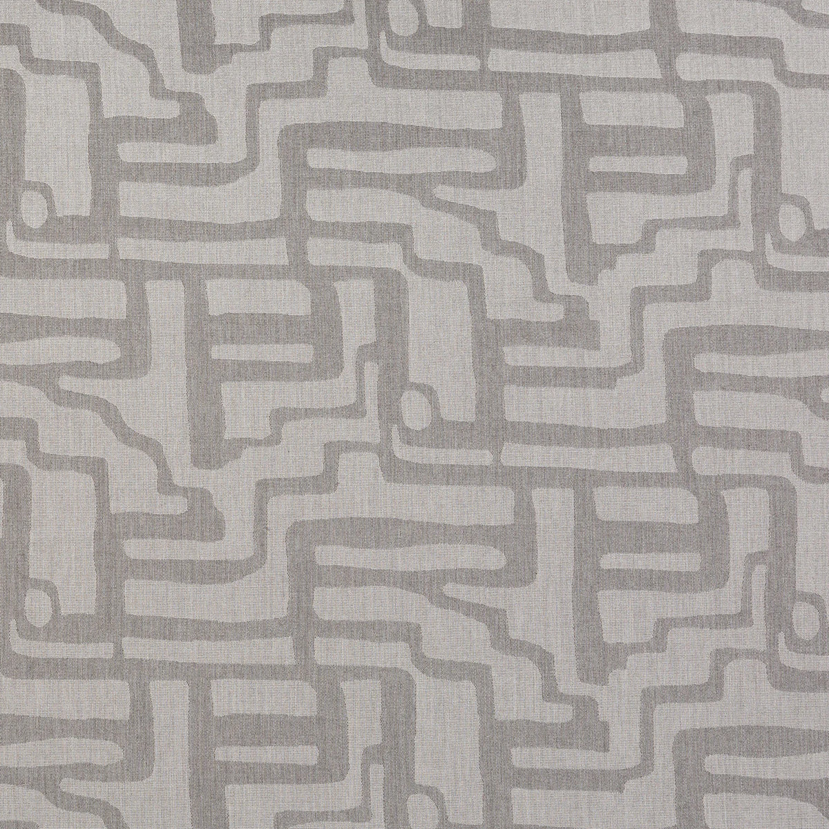 54" Sunbrella® Escher Greige (146225-0002) Upholstery Fabric swatch