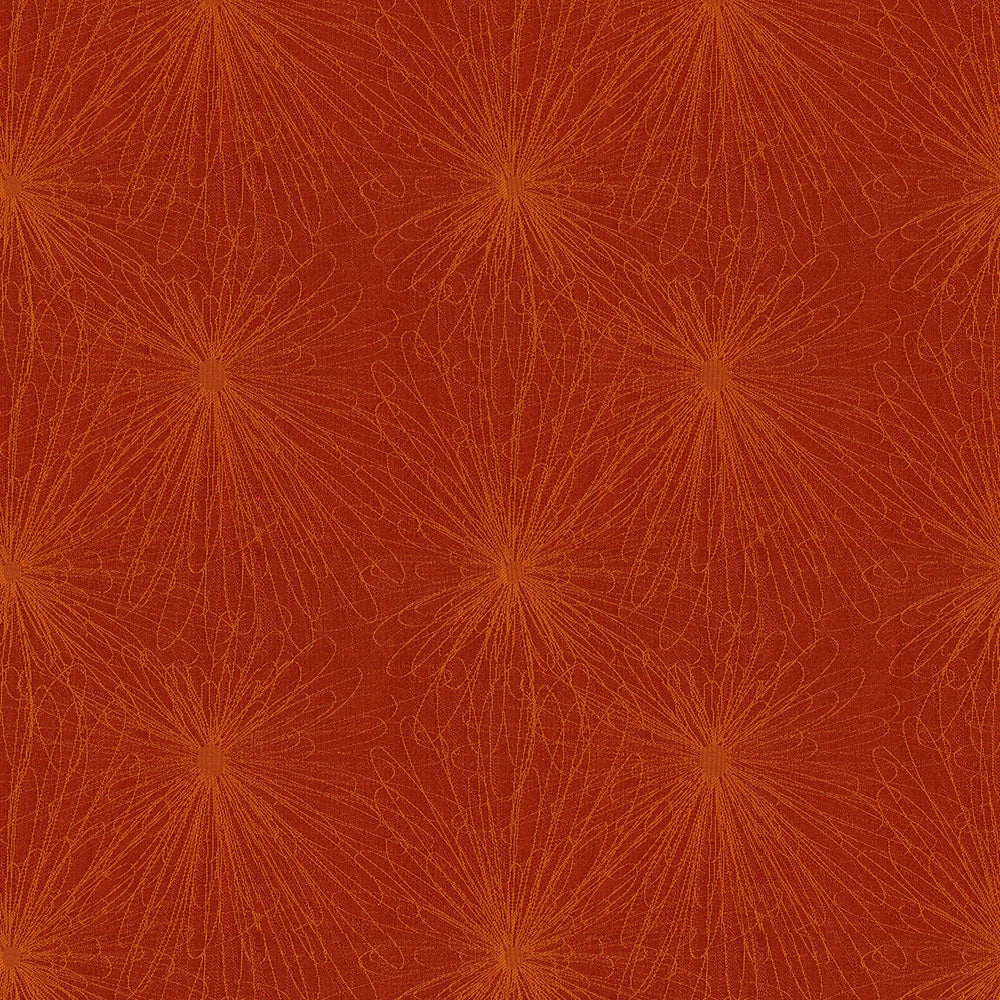 56" Flourish Flame (44) Upholstery Fabric Image 1