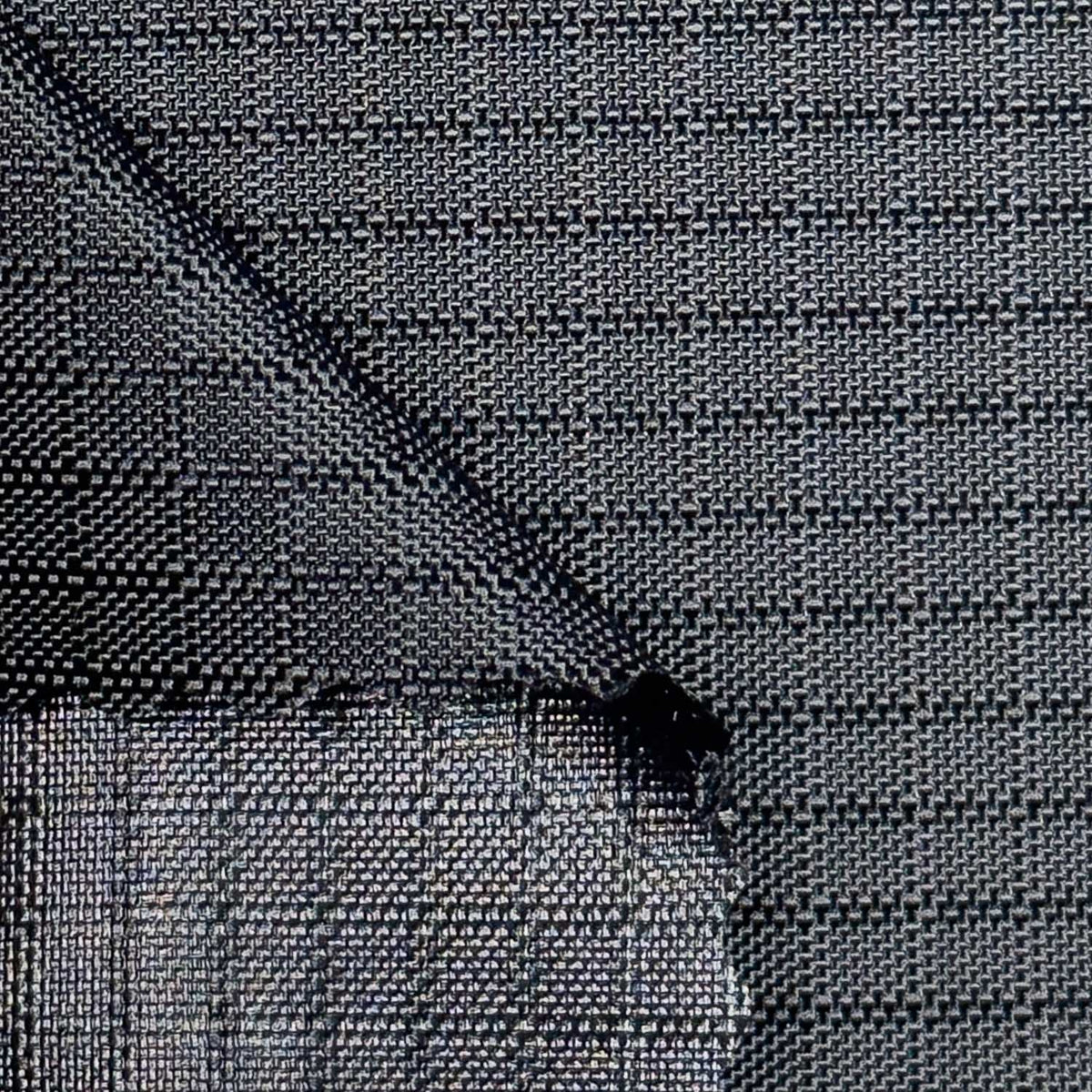 59" Black 200D Double Wall Ripstop Nylon Fabric Image 1