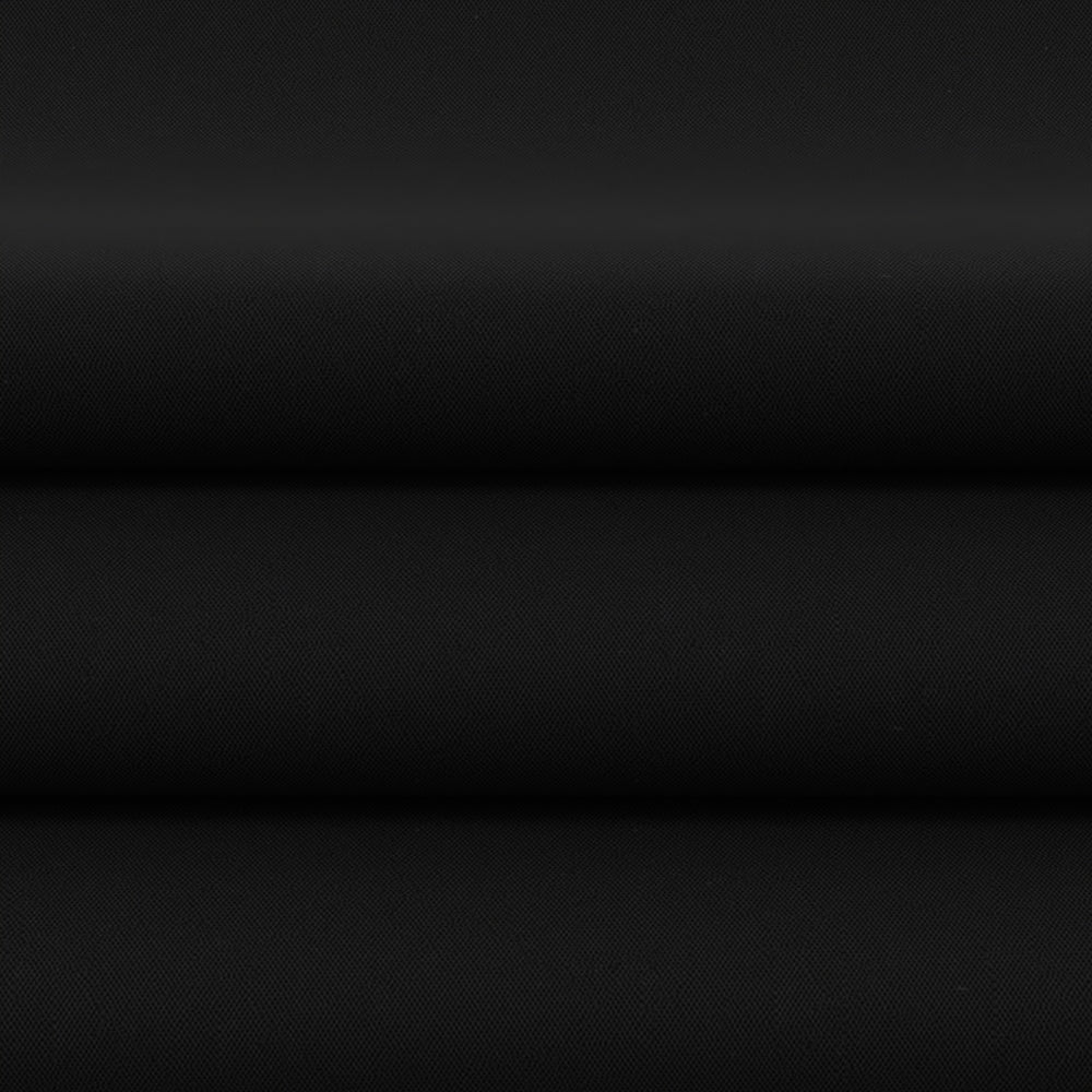60" Atlas III Black (077) 10 oz Tarpaulin Fabric Image 2