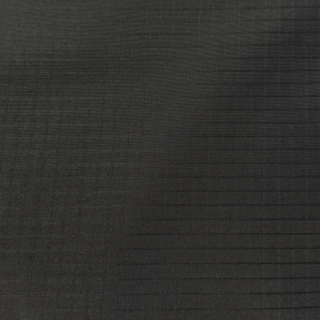 60" Black 400D x 400D Ripstop Nylon Fabric Image 1