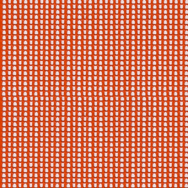 60" Orange Heavy-Duty Economical Mesh Fabric Image 1