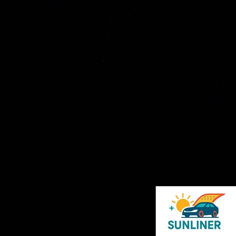 60" SunLiner Black Brushed Headliner Fabric Image 1