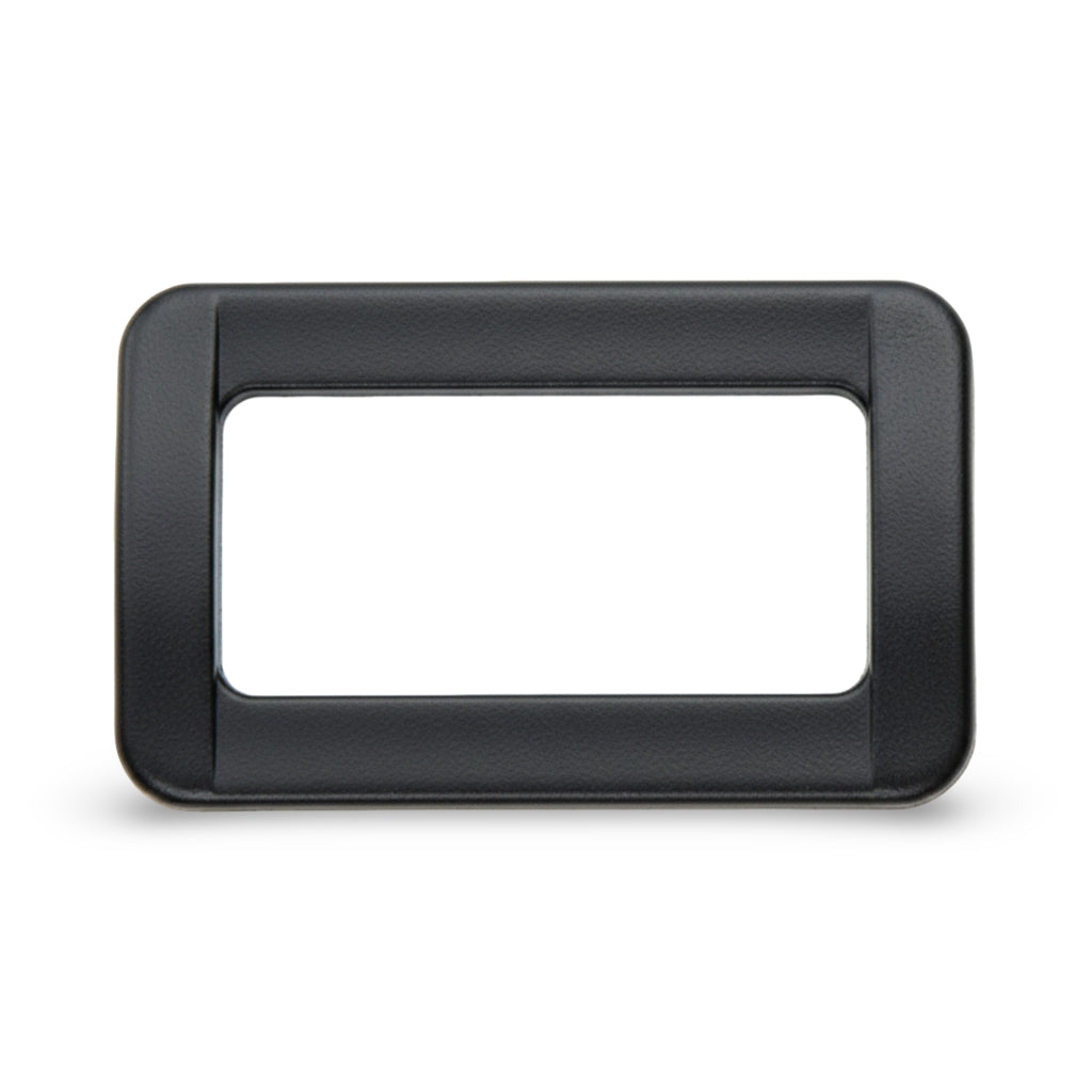 Black Acetal Square Wide-Mouth Webbing Loop Image 1
