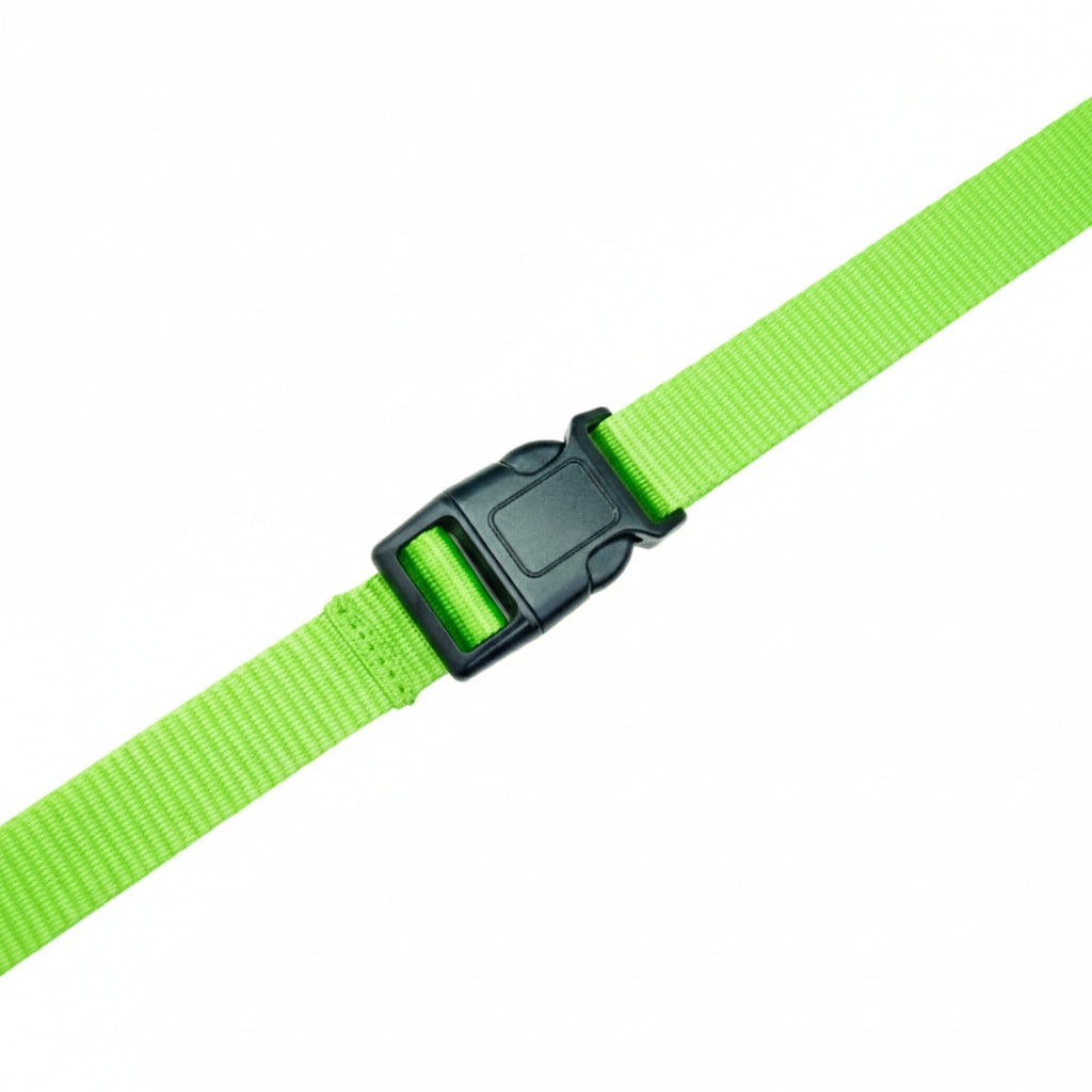Black Heavy-Duty Camber Single Adjustable Side Release Webbing Buckle Image 3