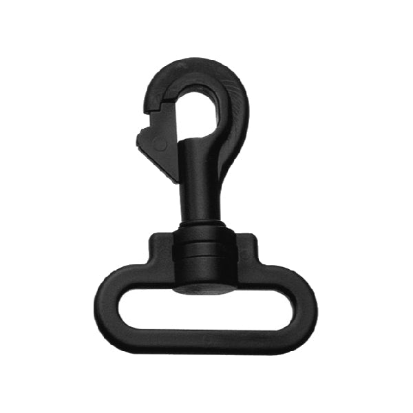 Black Polyacetal Spring Snap Hook Image 1