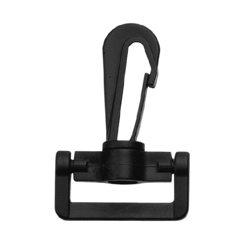 Black Polyacetal Universal Swivel Snap Hook Image 1