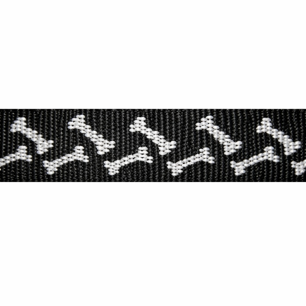 "Bones" Polyester Jacquard Webbing (1.75 mm) Image 1