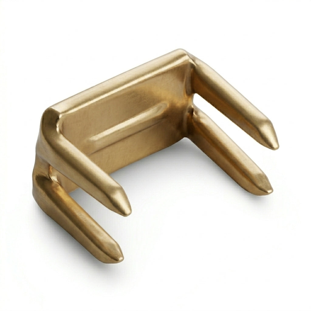 Bottom Stop for YKK® #10 Brass Zipper Chain Image 1