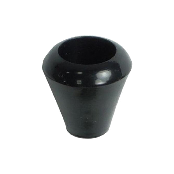 CLE 628 Black ABS Draw Cord End Image 1