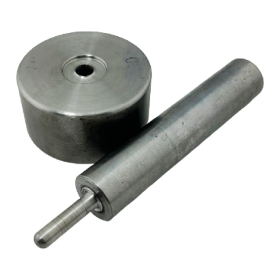 DIESPUR3SS-HAND 7/16" (#3) Stainless Steel Spur Grommet Die Set Image 1