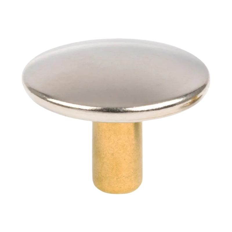 DOT® Line 24 (5/8") Nickel-Plated Brass Snap Fastener Dome Image 3