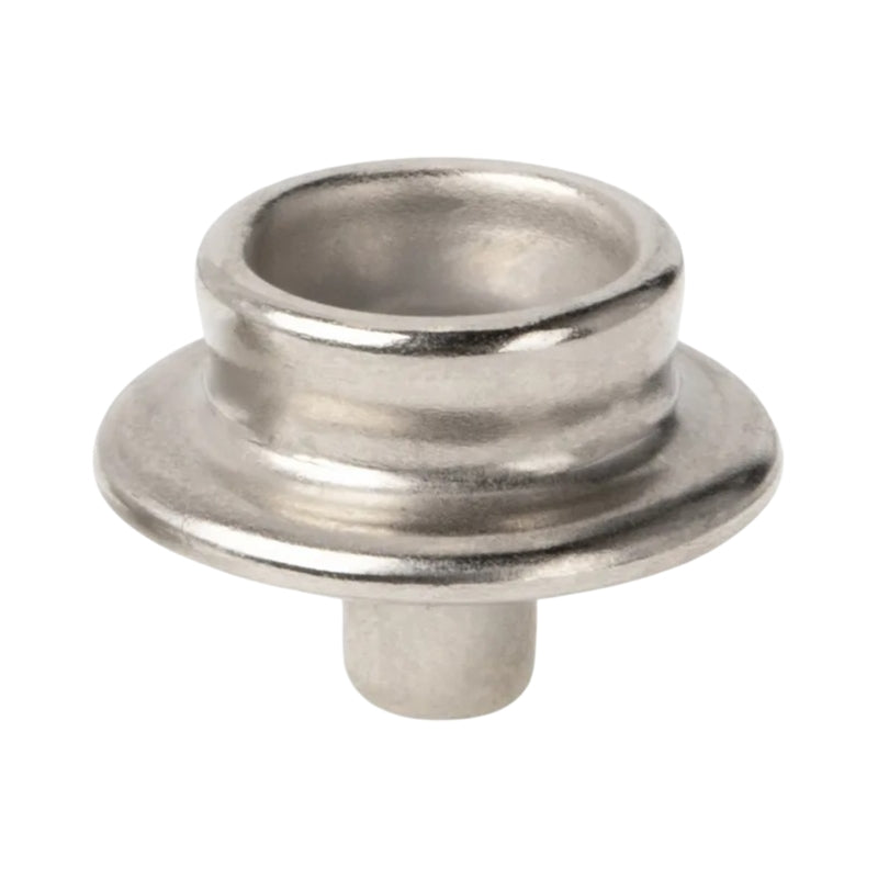 DOT® Line 24 (5/8") Nickel-Plated Brass Snap Fastener Gypsy Stud Image 1