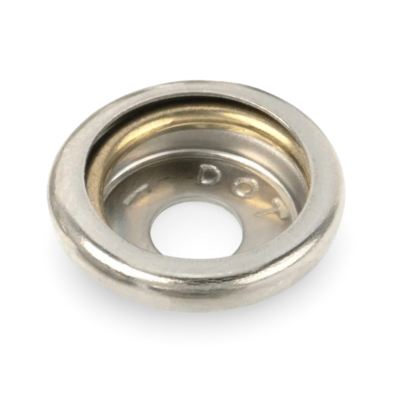 DOT® Line 24 (5/8") Nickel-Plated Brass Snap Fastener Socket Image 2