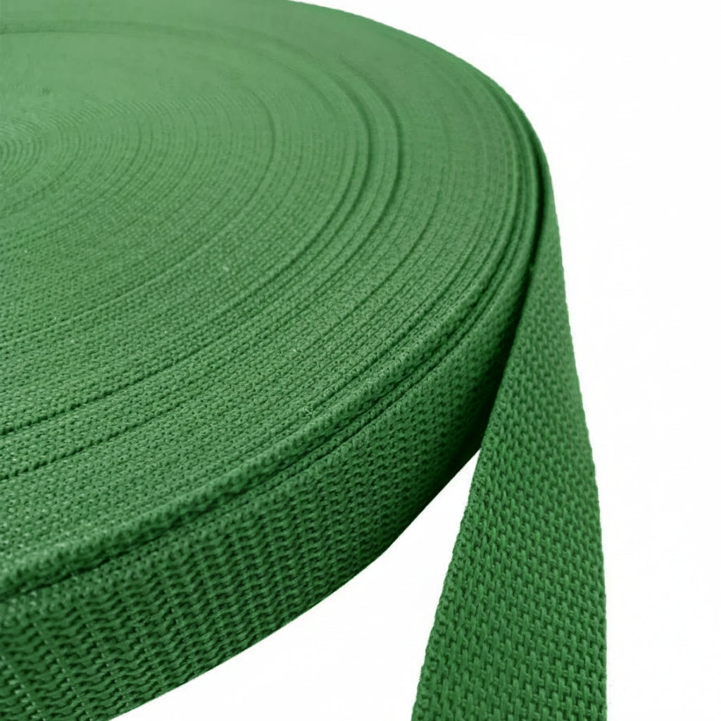 Green Polypropylene Webbing (1.35 mm) Image 1