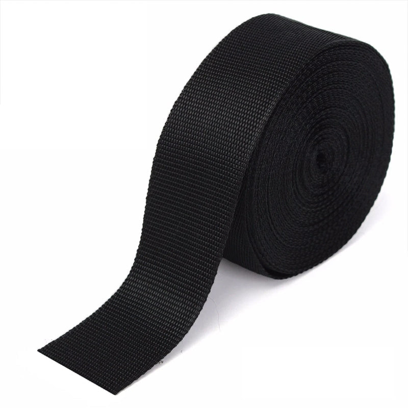 Heavy-Duty Black Nylon Webbing (1.9 mm) Image 2