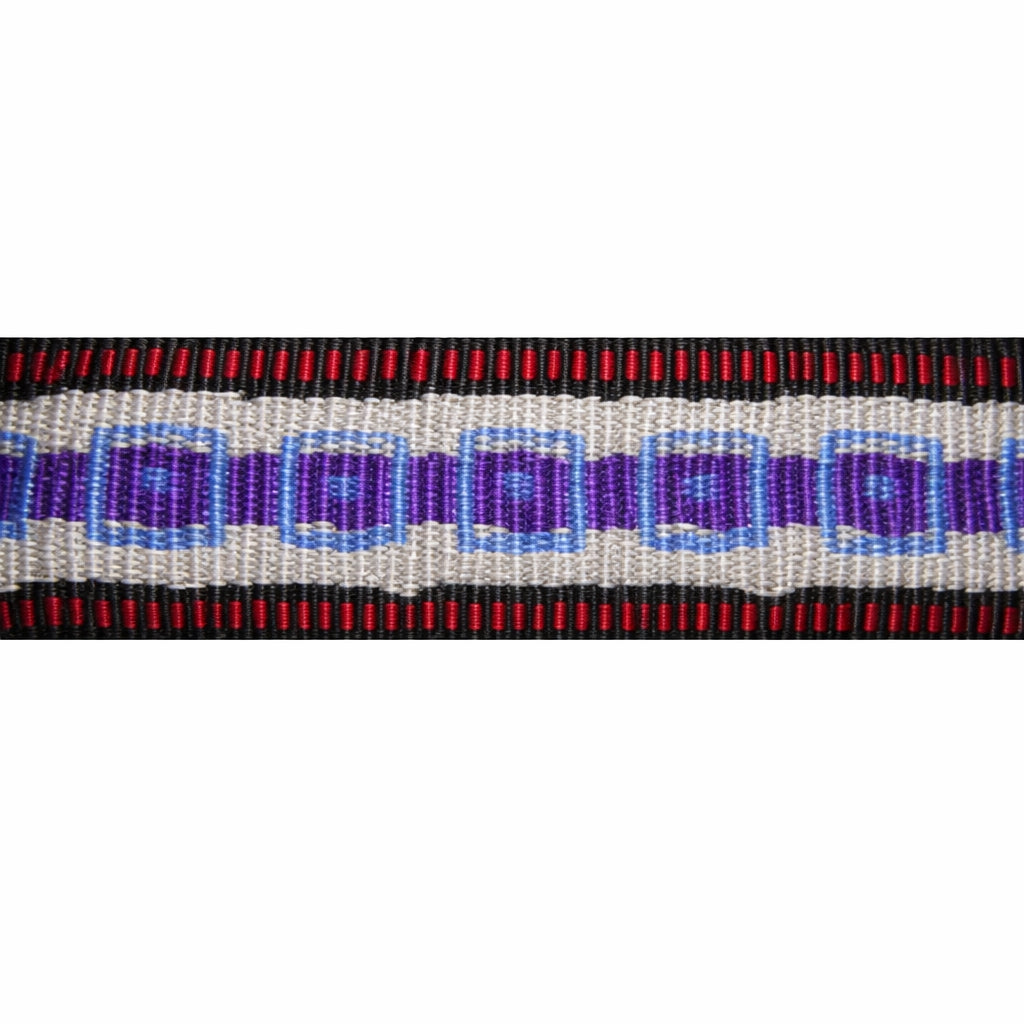 "Loops" Polyester Tubular Jacquard Webbing Image 1