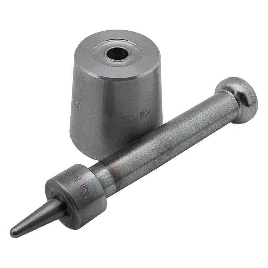 No. 215-3 7/16" (#3) Stainless Steel Plain Rim Grommet Die Set Image 1