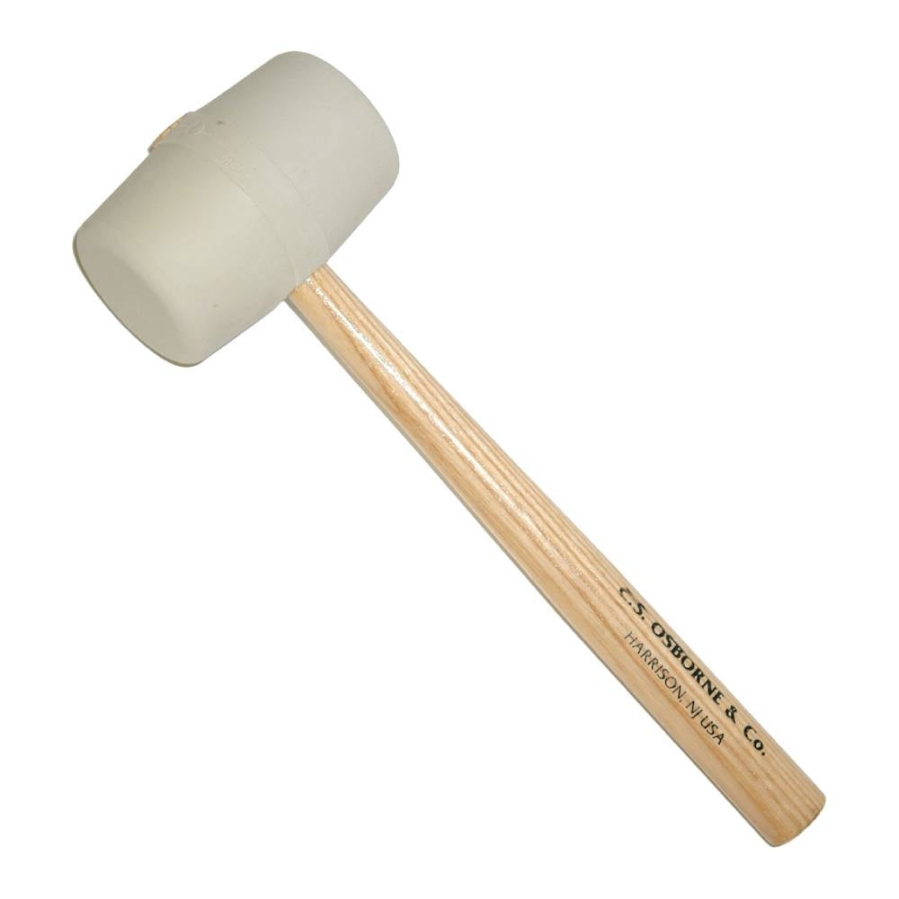 No. 396-2 White Rubber Mallet (2" Head) Image 1