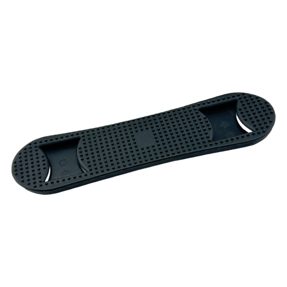 PD-716 Black PVC Oval Shoulder Strap Pad Image 2