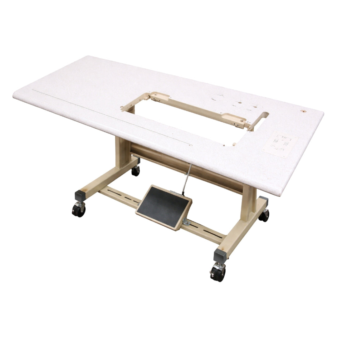 Rolling Industrial Sewing Machine Table Image 1
