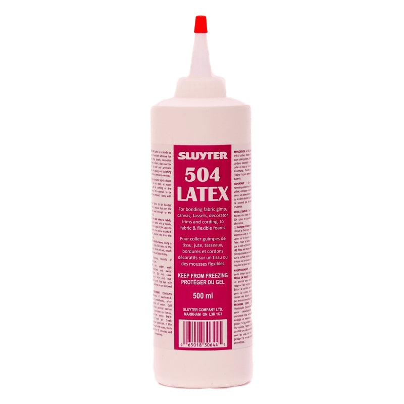 SLUYTER 504 Latex Adhesive (17.5 oz) Image 1