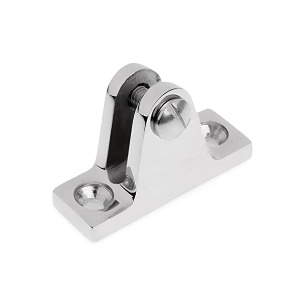 Stainless Steel 10° Angled Deck Mount Image 1