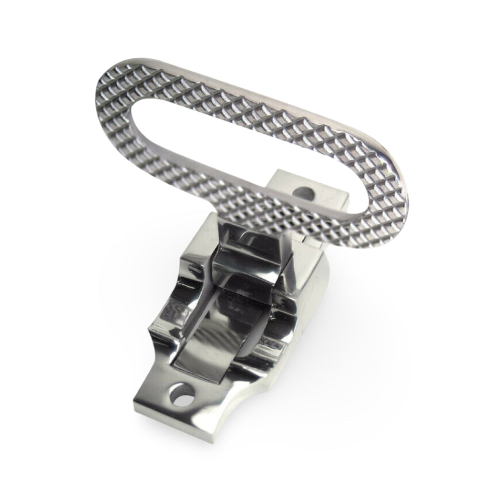 Stainless Steel Folding Step with Locking Spring Image 1