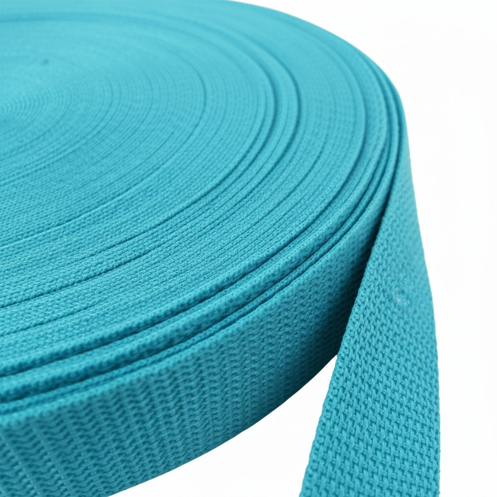 Teal Polypropylene Webbing (1.35 mm) Image 1