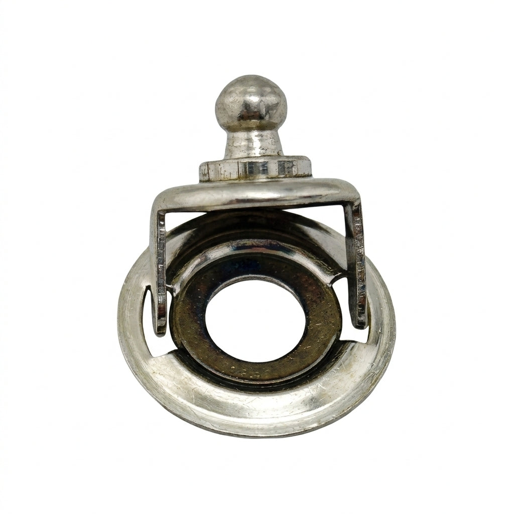 TENAX® Self-Locking Fastener Nickel-Plated Brass Clinch Peg Image 1