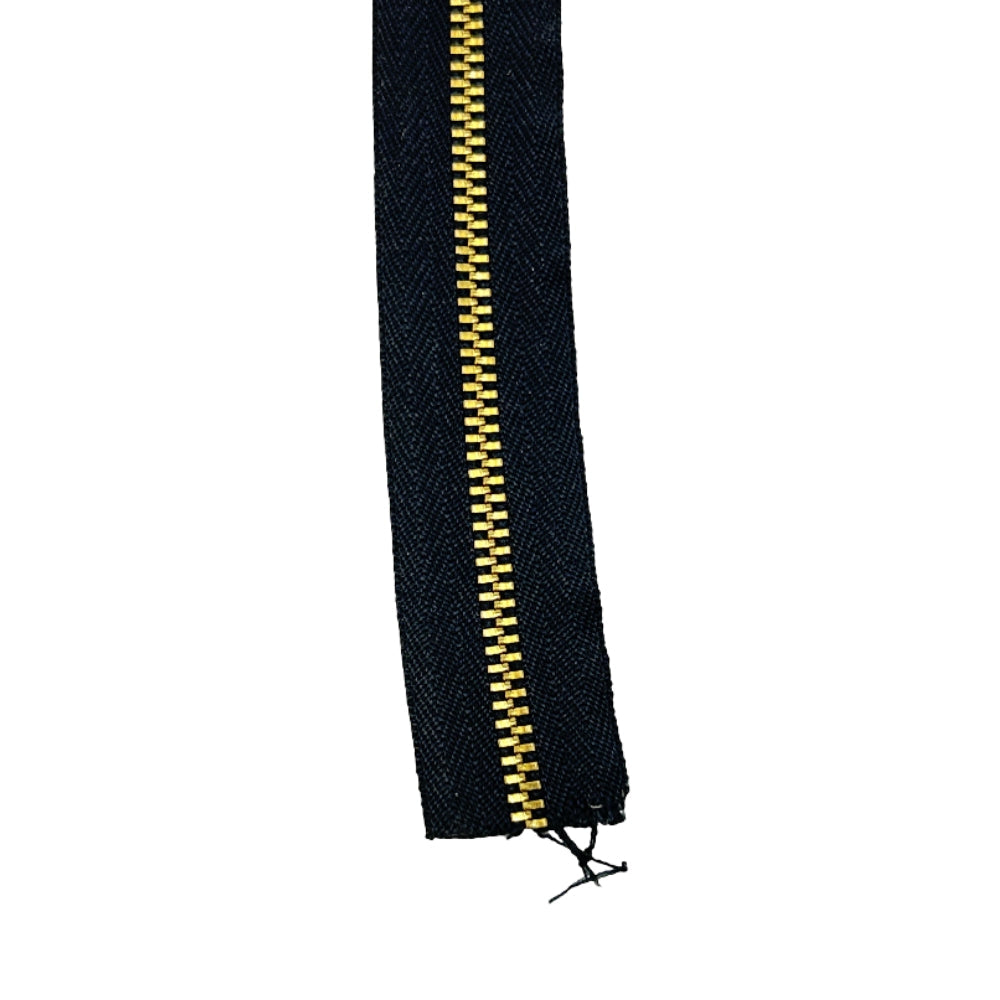 YKK® #4 Brass Zipper Chain Image 2