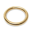 1-1/2" Brass-Plated Steel Welded O-Ring Image 1