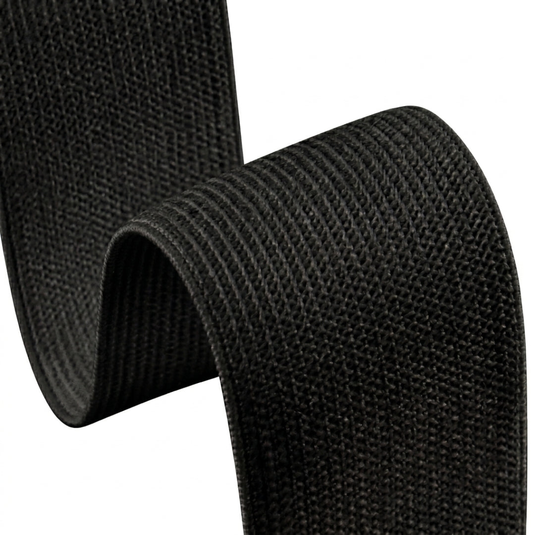 1-1/2" Heavy-Duty Polyester Woven Elastic Trim Image 1