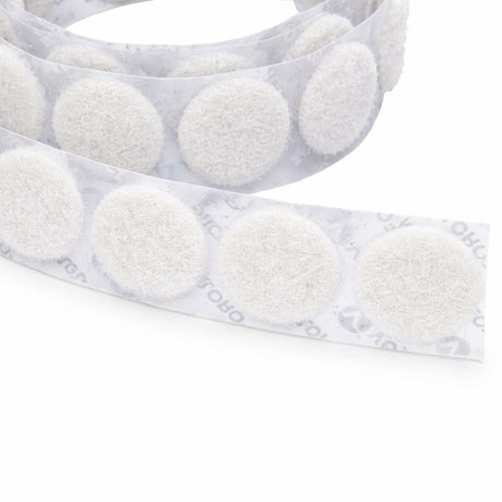 1/2" VELCRO® VELCOIN® Adhesive-Backed Loop Fastener Image 1